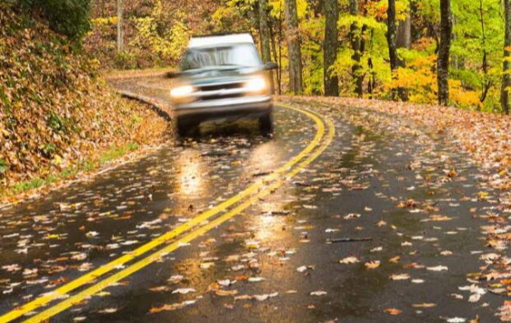 drive safely in Autumn